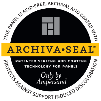 Ampersand Archiva Seal logo
