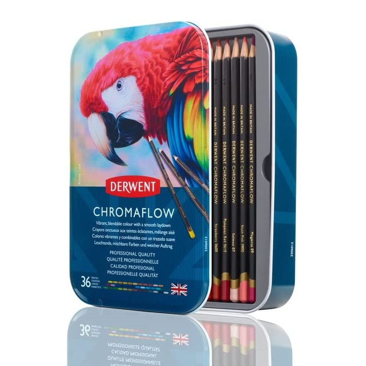 Derwent Chromaflow coloured pencils