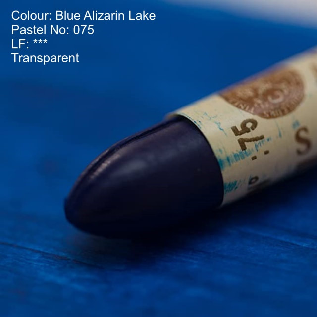 Sennelier oil pastel 075 - Blue Alizarin Lake
