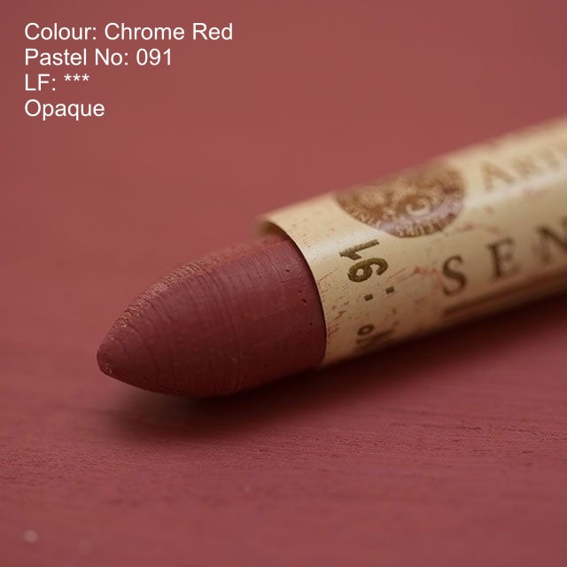 Sennelier oil pastel 091 - Chrome Red
