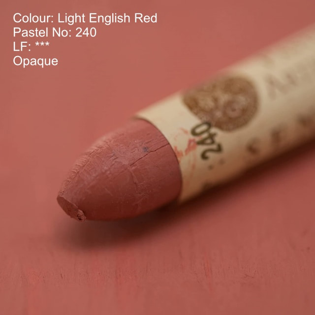 Sennelier oil pastel 240 - Light English Red