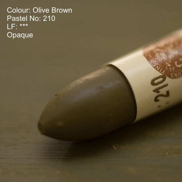 Sennelier oil pastel 210 - Olive Brown