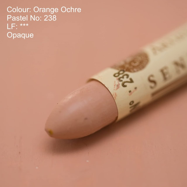 Sennelier oil pastel 238 - Orange Ochre