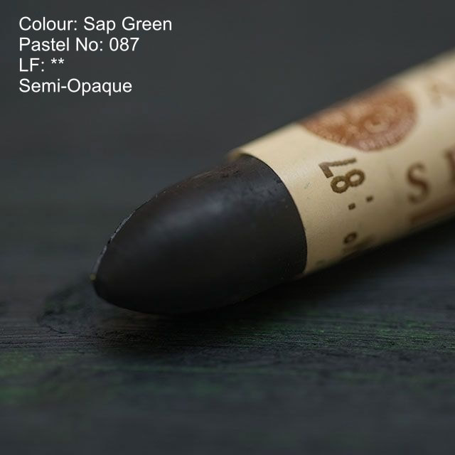 Sennelier oil pastel 087 - Sap Green