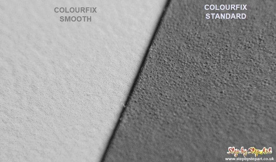 Page 1 of Art Spectrum Colorfix Sand Paper