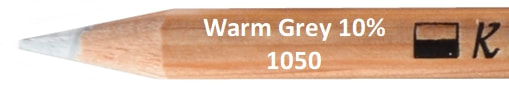 Karismacolor Warm Grey 10% 1050 Coloured pencil