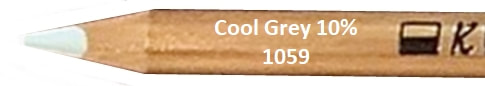 Karismacolor Cool Grey 10% 1059 Coloured pencil