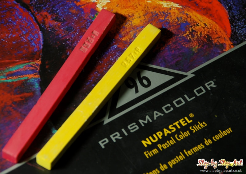 Prismacolor Nupastels 257 and 335 colours