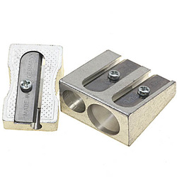 Single and double metal pencil sharpeners