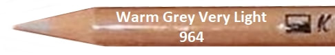 Karismacolor Warm Grey Very Light 964 Coloured pencil
