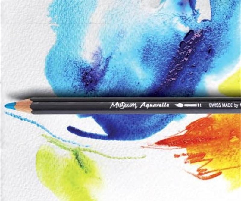 Caran d'Ache Museum aquarelle water-based coloured pencil