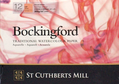 St Cuthbert's Mill Bockingford hot pressed paper