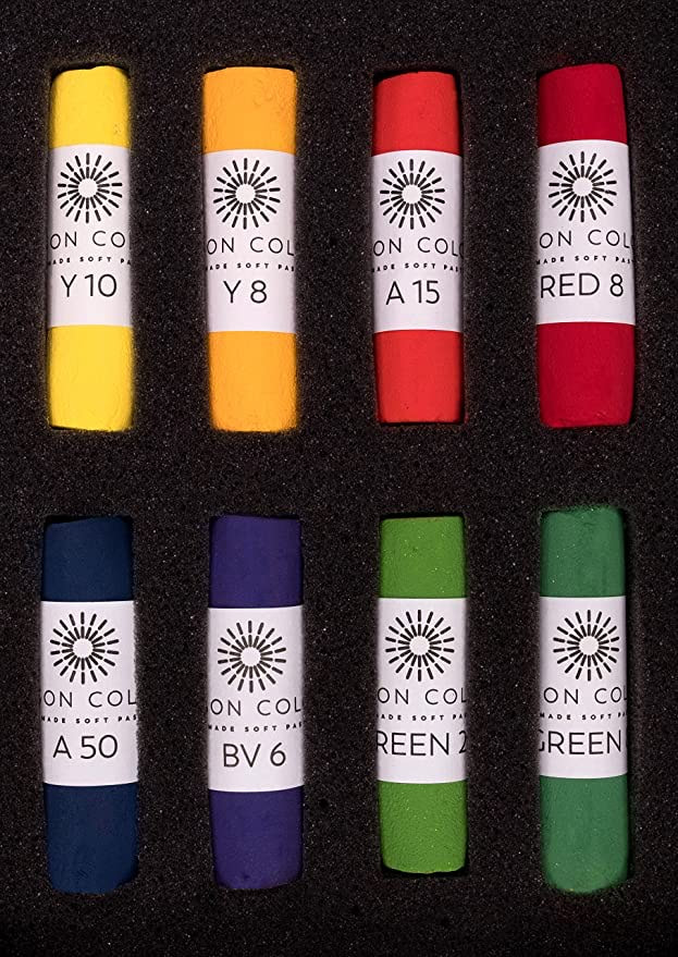 Unison pastels  'Bright colours' set 8 pieces