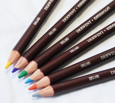 Derwent coloursoft pencils