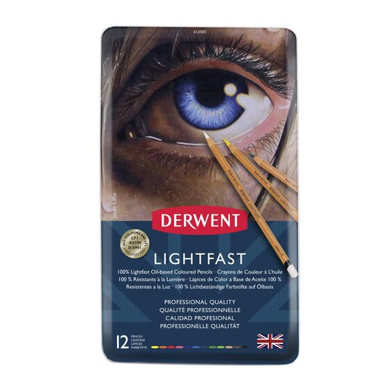 Derwent Lightfast tin of 12