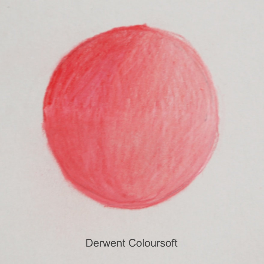 Derwent Coloursoft sample