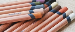 Coloured pencil ranges