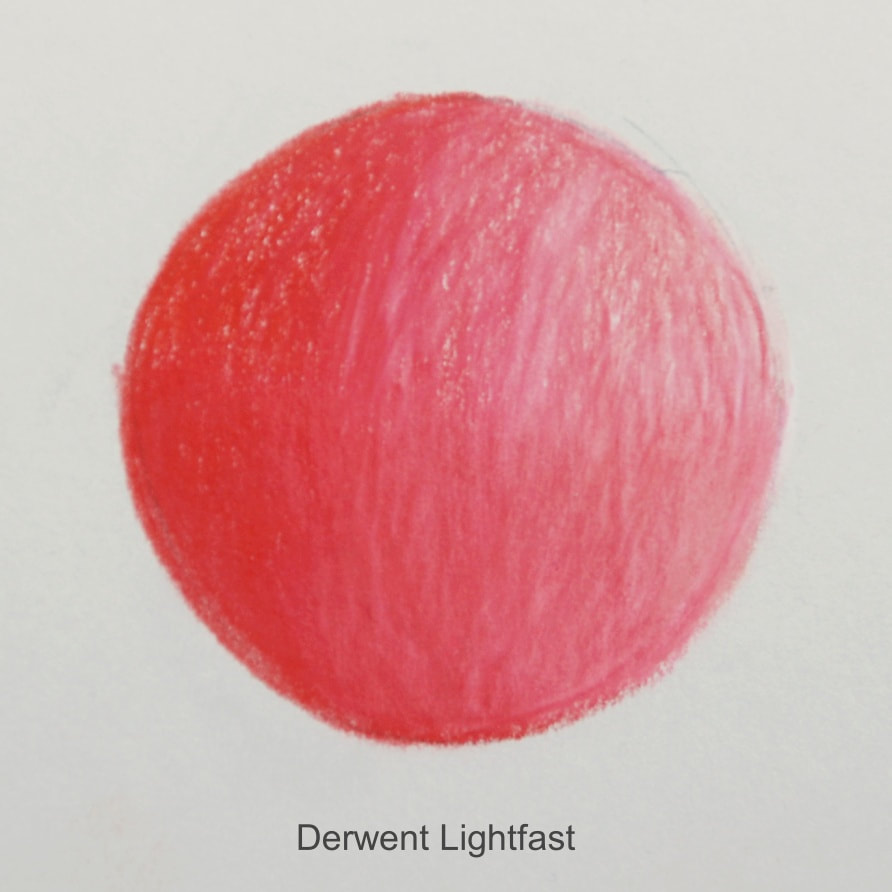 Derwent Lightfast sample