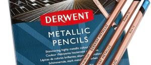 Derwent Metallic coloured pencils