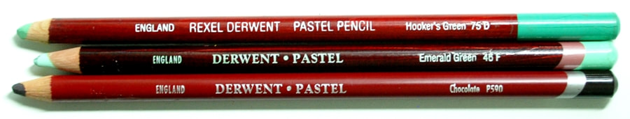 Derwent pastel pencils old versus new