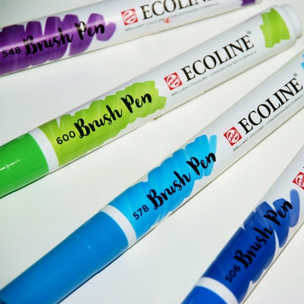 Royal Talens Ecoline brush pens