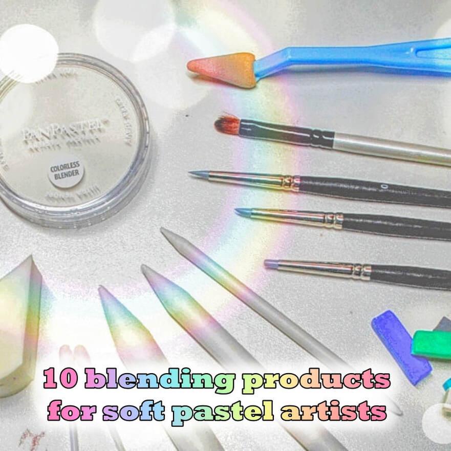 blending tools for soft pastels