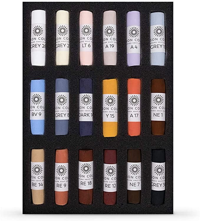 Unison pastels Emma Colbert 'Animal' set 18 pieces