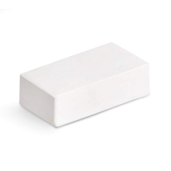 white polymer eraser
