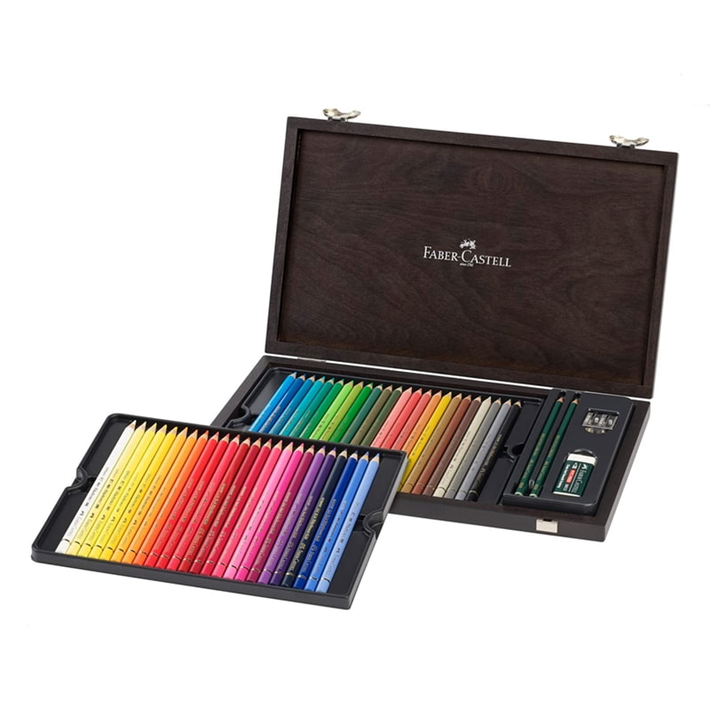 Faber Castell Polychromos oil-based coloured pencils