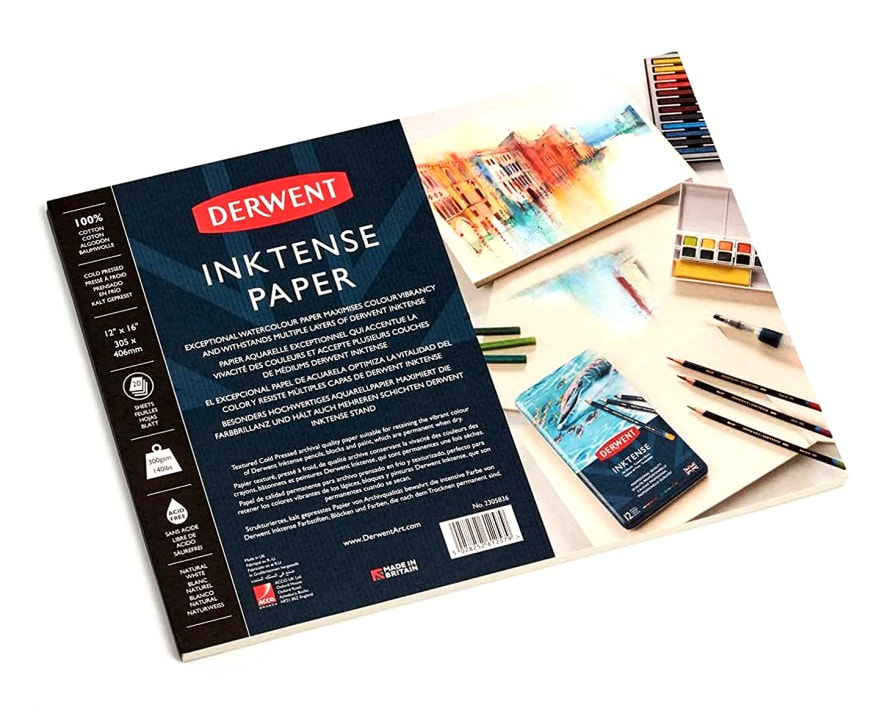 Inktense cotton paper pad - 300gsm 20 sheets 