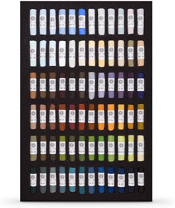 Unison pastels landscape set 72 pieces