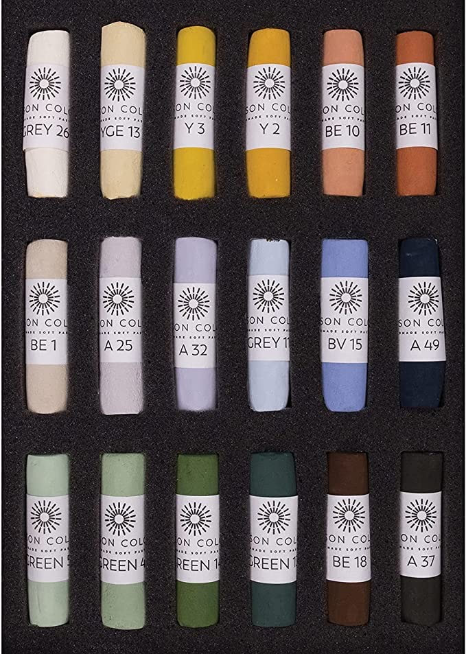 Unison pastels set 18 pieces