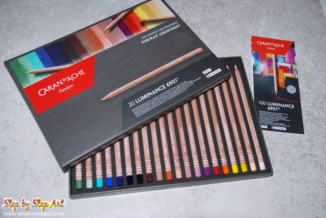 Caran d'Ache Luminance 6901 Coloured Pencils 20 Set