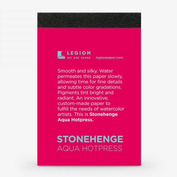 Legion Stonehenge Aqua Hotpress White mini block