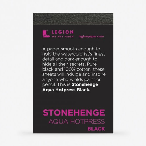 Legion Stonehenge Aqua Hotpress Black mini block