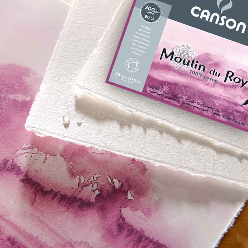 Canson Moulin du roy paper and pads