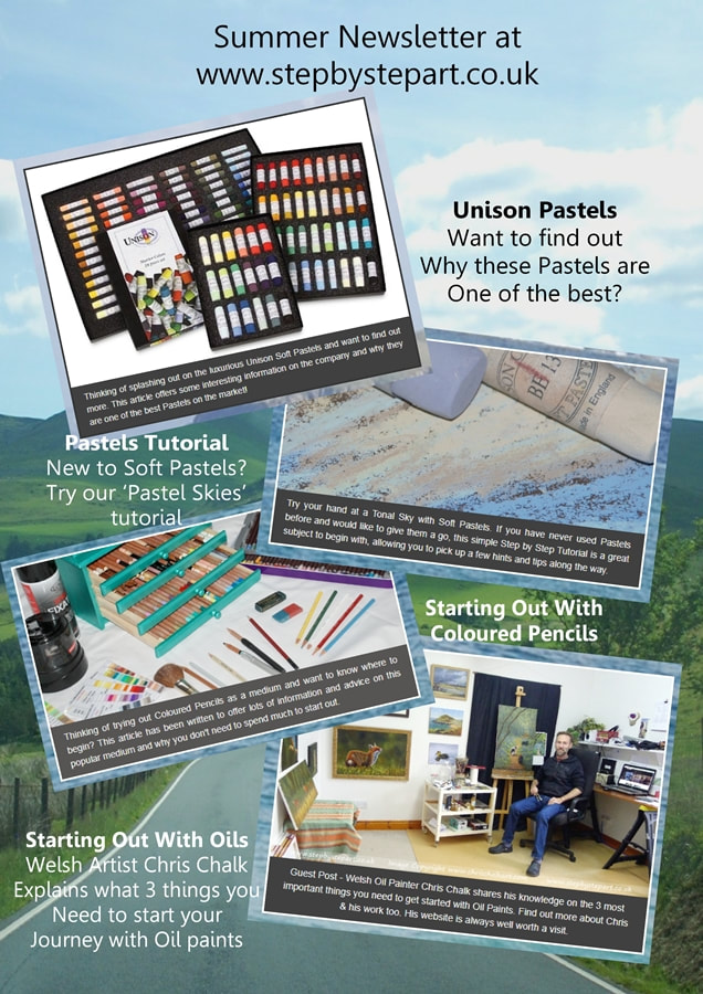 Art articles unison pastels, tutorials, coloured pencil article and oil paint articles by chris chalk art
