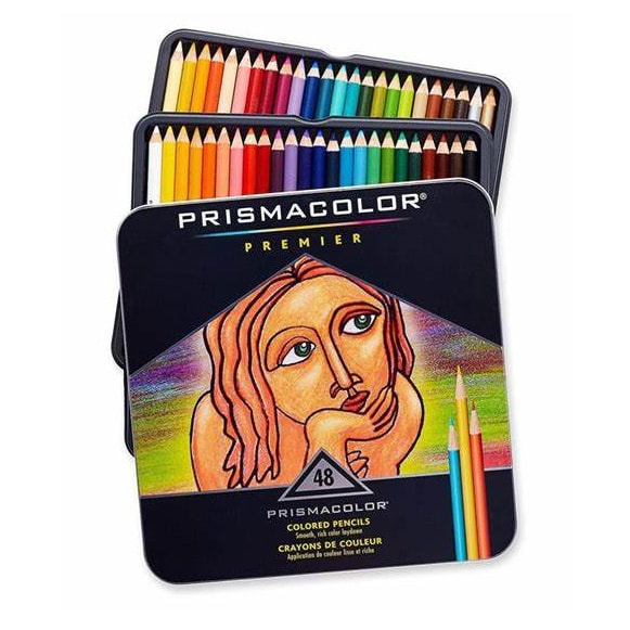 Sanford Prismacolor Premier packaging - 48 colours