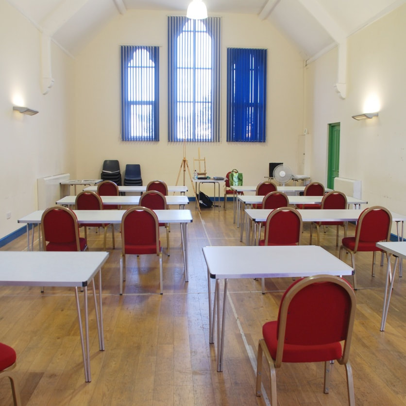 Main Hall at the Parish Centre in Chesterfield, UK