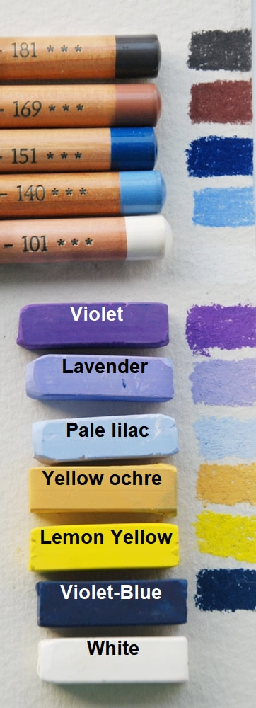 PITT Pastels and Inscribe pastels