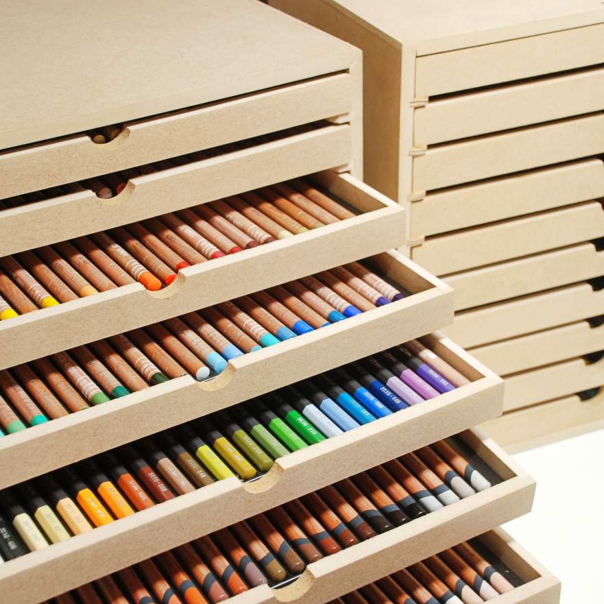 pencil storage chest
