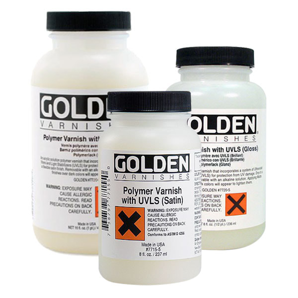Now discontinued - GOLDEN Polymer varnish products