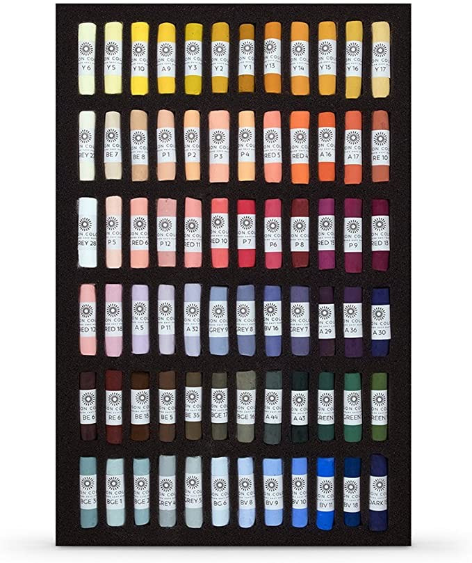 Unison pastels portrait set 72 pieces