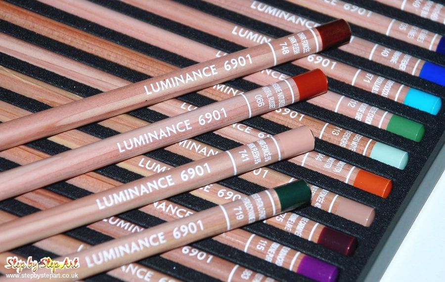 4 new colours in the caran dache luminance coloured pencils