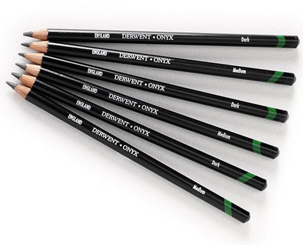 New Sealed Box Tin Derwent Metallic Color Pencils Made in UK 12 Pencil Set