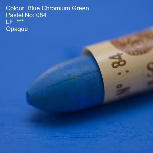 Sennelier oil pastel 084 - Blue Chromium green