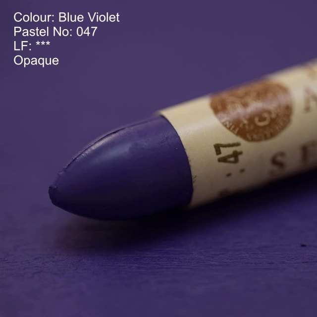 Sennelier oil pastel 047 - Blue Violet