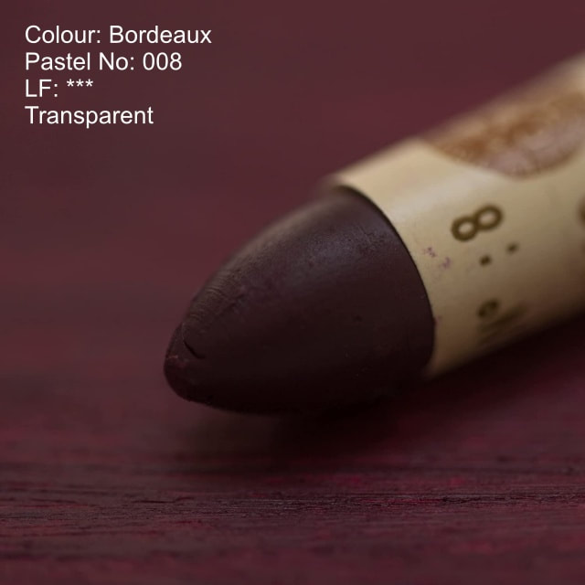 Sennelier oil pastel 008 - Bordeaux