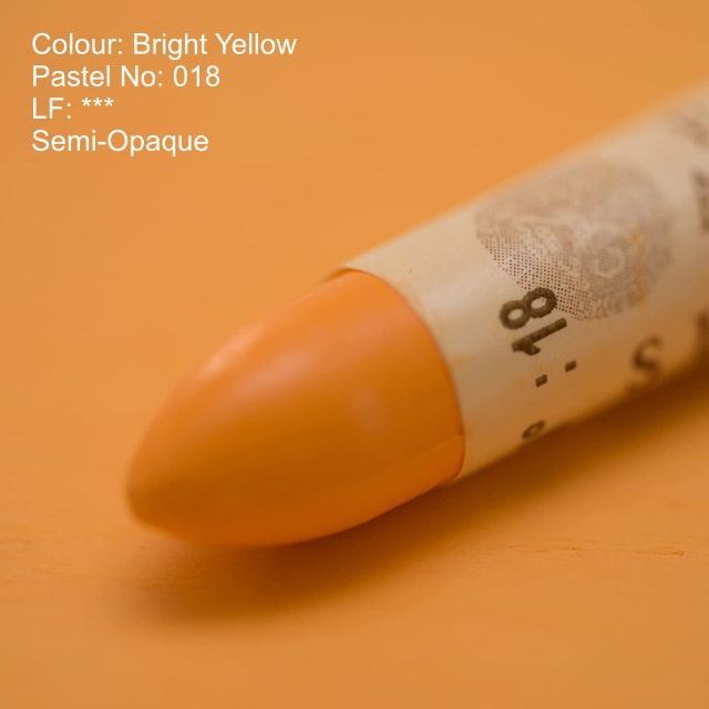 Sennelier oil pastel 018 - Bright Yellow