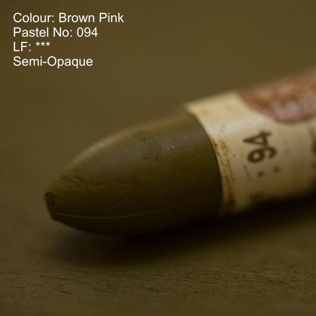 Sennelier oil pastel 094 - Brown Pink